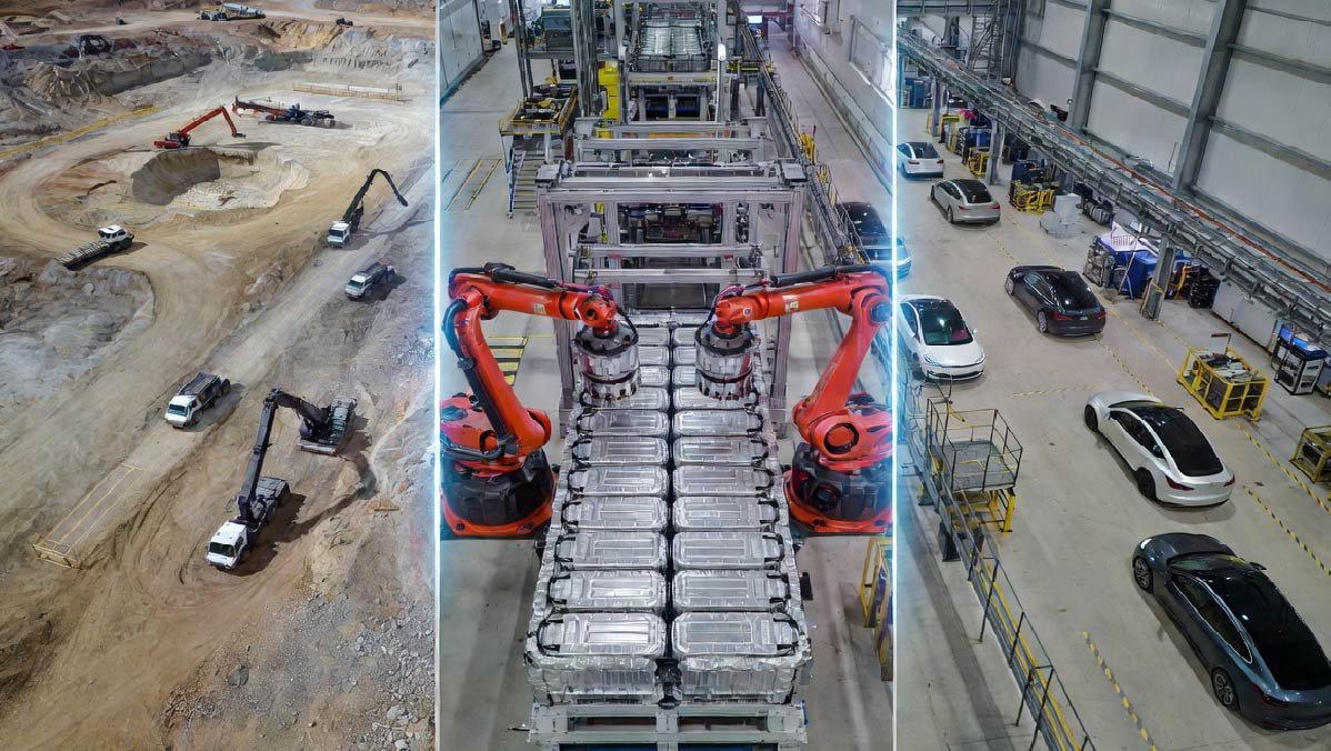 A high-tech mineral processing facility and mining site representing the global race for lithium and cobalt in 2026.